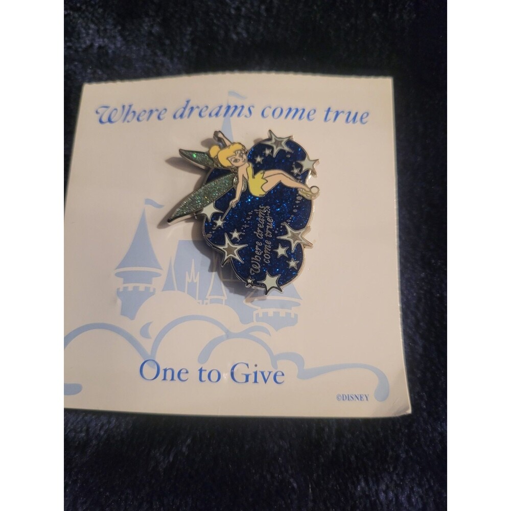 Disney “Where Dreams Come True” Tinker Bell Exclusive Pixie Dust Pin NOC